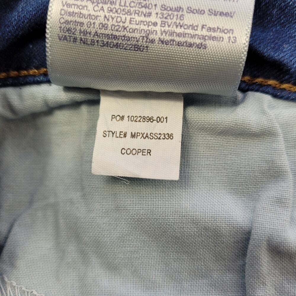 NWOT NYDJ Sheri Cooper Slim Leg Dark Wash Jeans Lift Tuck Slimming Stretch sz 18 - Picture 14 of 16